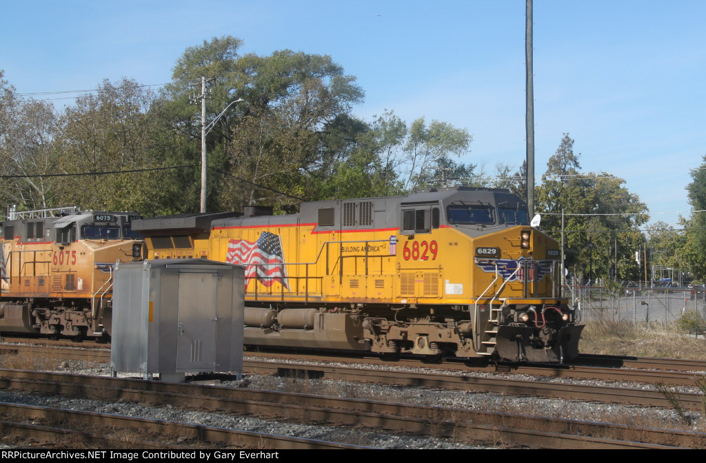 1st Train - Eastbound UP Container Train